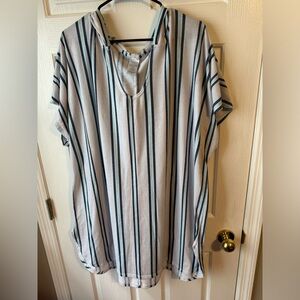 Plus size swim cover-up